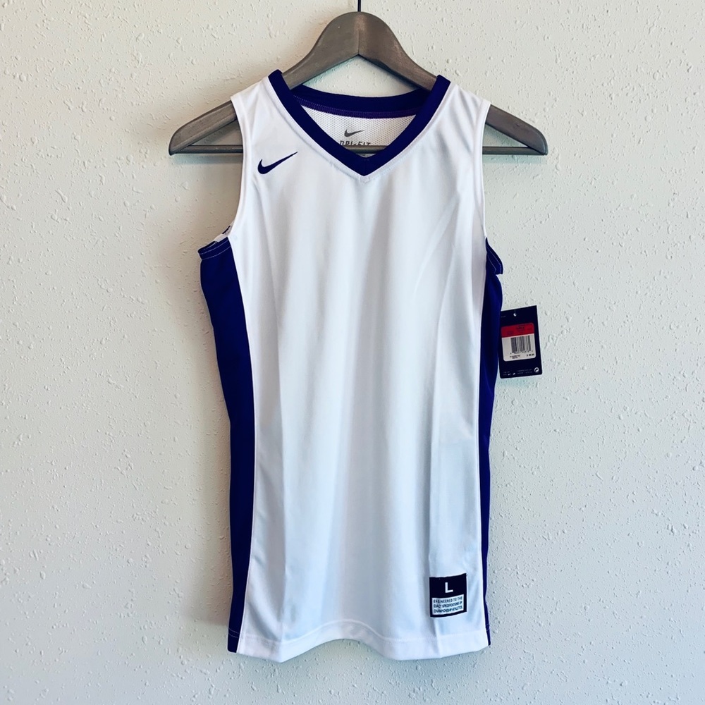 🌟Nike Dri-Fit Girl Basketball Mesh Tank Top/L/NWT